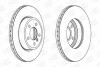 Диск тормозной передний (цена за 2шт.) BMW X3 (04-) (562350CH) CHAMPION