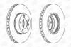 Диск тормозной передний BMW 5 (E39) 95-03, 5 Touring (E39) 96-04 (562384CH-1) CH 562384CH-1