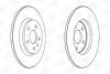 Диск тормозной задний (кратно 2) Audi A4 (B8), A6 (C7), Q5 (08-17) (562505CH) CH