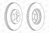 CHAMPION VW Диск тормозной передний (320мм) Audi A4 07-,A5. 562511CH