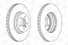 Диск гальмівний передній Bmw 3 (E90) (04-12), 3 Convertible (E93) (06-13) (562519CH-1) CHAMPION