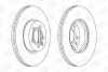 Диск тормозной передний (цена за 2шт.) VW Sharan (00-) 1.9TDI (562626CH) CHAMPIO 562626CH