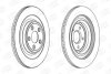 Гальмівний диск зад. S-type/XF/XJ/XK 99- 2.0-5.0 компл. 2шт 563027CH