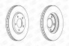 CHAMPION CHRYSLER Диск тормозной передн.&quot;15&quot;  281*28 Voyager IV,Dodge Caravan 00- 563030CH