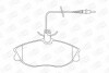Гальмівні колодки пер. Peugeot 306/406/607 96- (TRW) 571898CH
