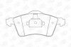 Колодки тормозные дисковые передние VW Caravelle, transporter T4 (571934CH) CHAM