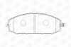 CHAMPION NISSAN Тормозные колодки передн.Patrol GR II 2,8TD 97- 572448CH