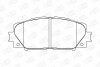 Колодки гальмівні дискові передн Toyota Yaris (05-11, 11-20) (572578CH) CHAMPION 572578CH
