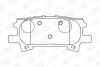 Колодки гальмівні дискові задні LEXUS RX (_U3_) 03-08|TOYOTA HARRIER (_U3_) 03-13 (572621CH) CHAMPION 572621CH