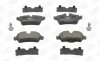 Колодки тормозные дисковые задние MINI MINI (R56) 05-14, MINI Convertible (R57) CHAMPION 573200CH (фото 2)