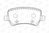 Колодки тормозные дисковые задние Land Rover Freelander 2/ Volvo V60 I, S80 II, 573250CH