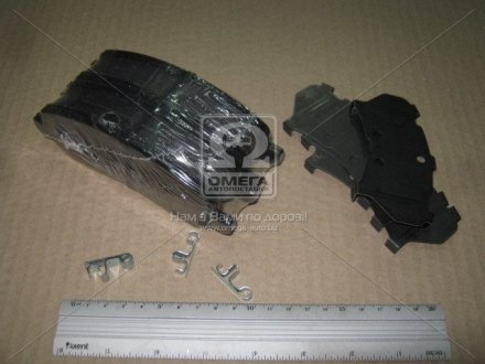 Колодки тормозные дисковые передние MITSUBISHI Galant, Lancer, Space Runner (573 CHAMPION 573278CH (фото 1)