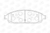 Колодки тормозные дисковые передние Jeep Grand Cherokee (III,IV) (573340CH) CHAM