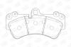 Колодки тормозные дисковые передние Porsche Cayenne (02-10)/ VW Touareg (02-10) 573376CH
