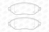CHAMPION RENAULT Тормозные колодки передн.Trafic III,Opel Vivaro,Nissan NV300 14- 573656CH