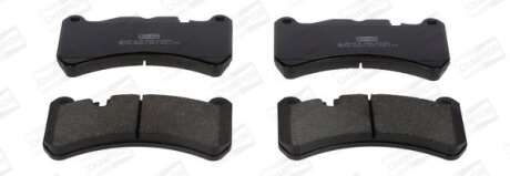 Фото 1 - колодки гальмівні дискові CHAMPION 573799CH Колодки гальмівні дискові CHAMPION 573799CH (фото 1)