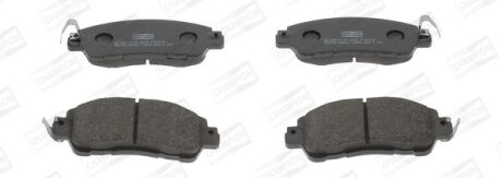 Фото 1 - колодки гальмівні дискові CHAMPION 573801CH Колодки гальмівні дискові CHAMPION 573801CH (фото 1)