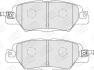 Колодки тормозные дисковые задние Mazda CX-5 (14-) (573858CH) CHAMPION