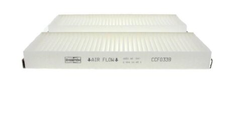 Фото 1 - фільтр салону CHAMPION CCF0339 Фільтр салону CHAMPION CCF0339 (фото 1)