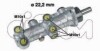 CIFAM CITROEN Главный тормозной цилиндр JUMPER 1.9D 22.22 202-241
