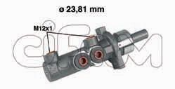 Головний гальмівний циліндр CIFAM 202-280