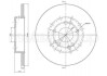 CIFAM DB Диск тормозной передн. W124 800-124C