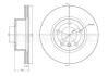 CIFAM BMW Диск торм.передн. BMW 1(F20) 118I 120I 2010-, 3(F30) 316D-320I 2012- 800-1367C