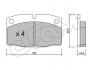 CIFAM DAEWOO Гальмівні колодки передн. Lanos,Nexia,Opel Kadett E,Astra F,Corsa,Vectra A 822-044-0