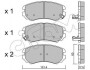 Гальмівні колодки перед. Hyundai Sonata/Tucson/Kia Sportage 1.6-2.7 01- 822-503-0