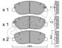 Гальмівні колодки перед. Hyundai Santa FE 06- (mando) 822-787-0
