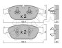 CIFAMAUDI Гальмівні колодки передн. A6 C7 11-, A7 10- 822-953-0