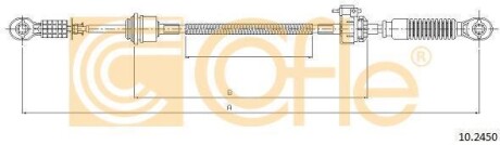 Трос КПП Ford Transit 2.0-2.4DI 00-06 COFLE 10.2450