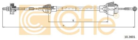 Трос зчеплення COFLE 10.3601