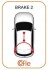 Трос ручного гальма зад. CORSA D 5door 07- (1490/1256+1478/1242) COFLE 11.5774 (фото 2)