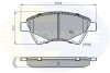 Колодки дискового тормоза CBP01160