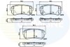 CBP32276 Comline - Гальмівні колодки до дисків CBP32276