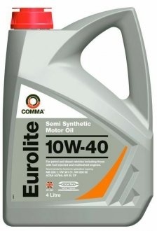 Олива для двигуна COMMA EUROLITE10W404L