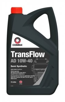 Олива для двигуна COMMA TRANSFLOWAD10W405L