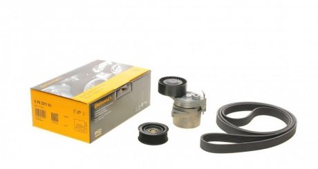 Комплект пасу поліклинового MB Vito (W639) 03- Contitech 6PK2271K1 (фото 1)