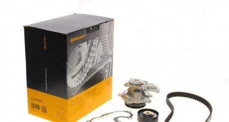 Комплект ременя ГРМ з помпою води Contitech CT983WP1