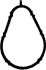 Прокладка впускного колектора AUDI/VW/SKODA Passat,A4,Superb 1,6-2,0 96-05 450553P