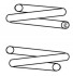 Пружина передня Caddy 1.4/1.6i 03- 14950785
