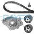 DAYCO CITROEN К-кт. ГРМ. (ремень + 2шт ролики + помпа + крепление) JUMPER 02-, PEUGEOT BOXER 2.2 HDi KTBWP5900