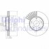 Диск гальмівний NISSAN Juke/Pulsar "F D=280mm "10>> BG4282C