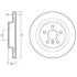 DELPHI BMW  Диск гальмівний задній 1/F40, X1/F48 BG4778C