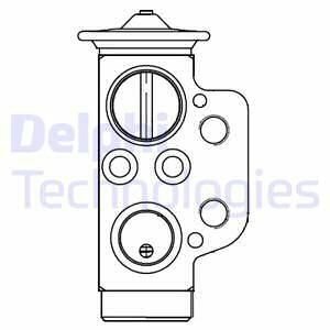 Датчик тиску холодоагенту VW Multivan/Transporter &quot;03&gt;&gt; Delphi CB1022V (фото 1)