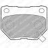 Гальмівні колодки дискові SUBARU Impreza "R "00-07 Delphi LP1780 (фото 1)