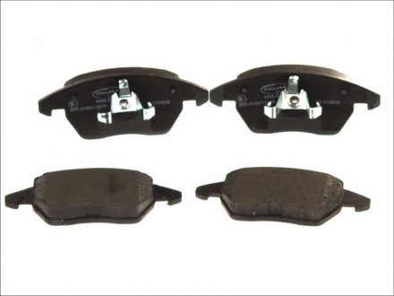 Гальмівні колодки дискові CITROEN/PEUGEOT C4/307/308 "F "01>> Delphi LP1898