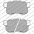 Гальмівні колодки дискові HONDA Accord/CR-V/FR-V "R "04>> Delphi LP1972 (фото 2)