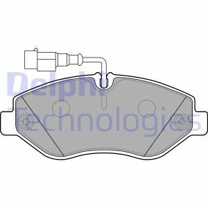 Гальмівні колодки дискові NISSAN/RENAULT NT400/Cabstar/Maxity "F "06>> Delphi LP2043